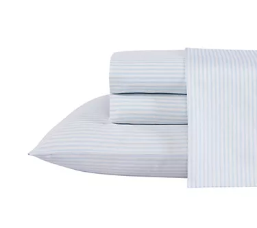 Laura Ashley Ra mona Cotton 4-P iece Sheet Set - Queen