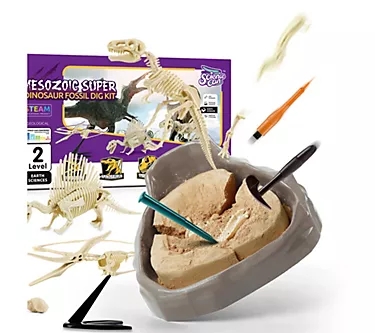 Science Can Mesozoic Super Dinosaur Fossil ToyKit