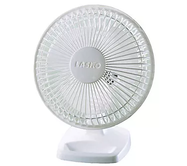 Lasko 6" Personal Fan - White