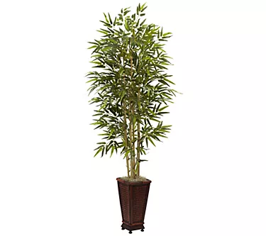 376576-6-bamboo-tree-with-decorative-planter-by-nearly-natural-1.webp