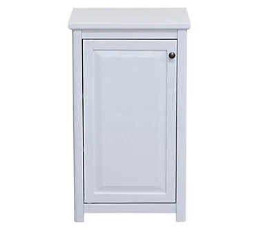 Alaterre Furniture Dorset Floor Bath Storage Cabinet with Door
