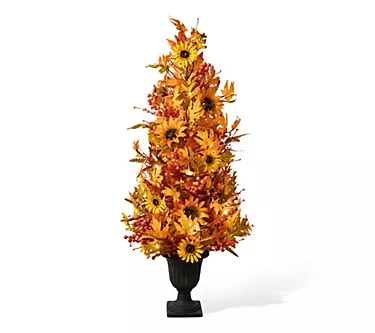 Glitzhome 48"H Fall Lighted Maple and SunflowerUrn Porch Tree 1 376679-glitzhome-48-h-fall-lighted-maple-and-sunflowerurn-porch-tree-1.webp