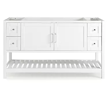 Alaterre Furniture Bennet 60" Vanity Cabinet Without Sink