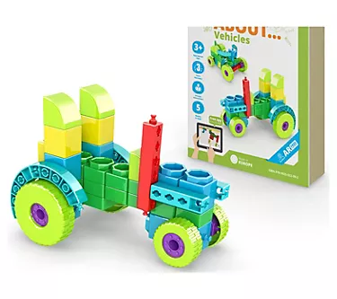 Engino: Labs Junior: Learning About Vehicles -Brick Building