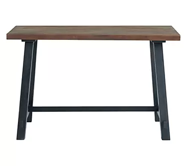 Alaterre Furniture Adam 48" Pine Rustic Wood Desk