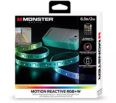Monster Motion-Activated 6.5' LED Light Strip