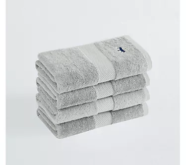 Royal Velvet Turkish Cotton 4-Pack Hand Towel Set