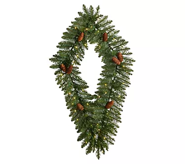 377170-nearly-natural-3-ft-holiday-wreath-with-50-ledlights-1.webp