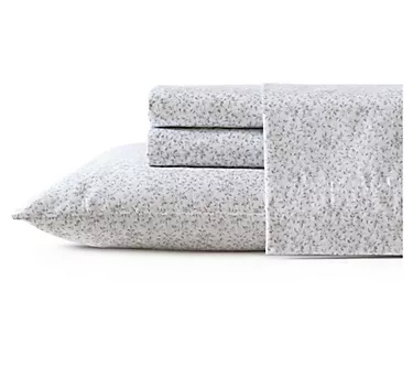 Laura Ashley Tierney Grey King Sheet Set
