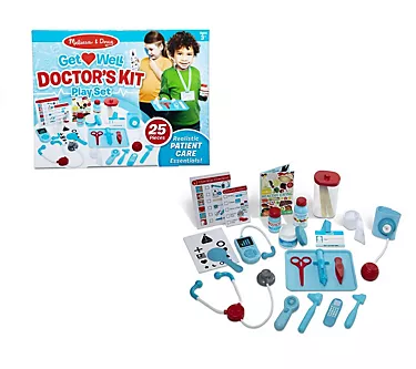 Melissa & Doug 25-Piece Get Well Doctor's Kit Play Set