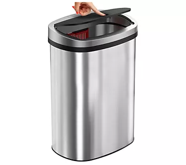377457-itouchless-13-gallon-stainless-steel-push-trashcan-with-lid-1.webp