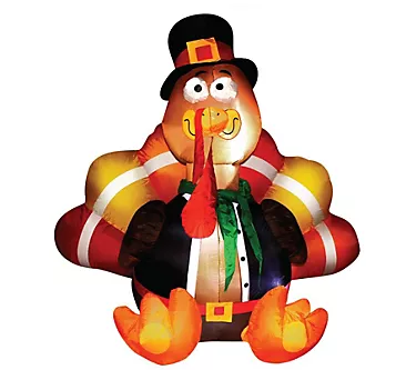 Joiedomi 6 ft Gobbles the Turkey Inflatable