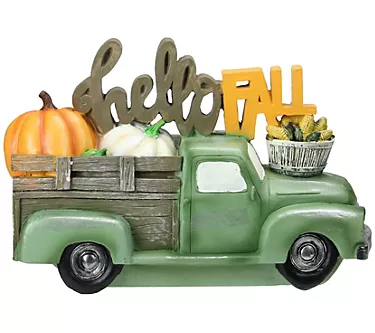 Northlight "Hello Fall" Harvest Pumpkin Table Top Decoration