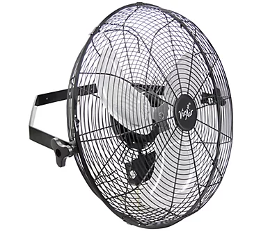 Vie Air Dual Function 18" 3 Speed Wall Mountable Floor Fan