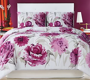 Christian Siriano Remy Floral 3-Piece King Duvet Cover Set