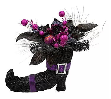 Northlight Witch's Boot Halloween Decor 12"