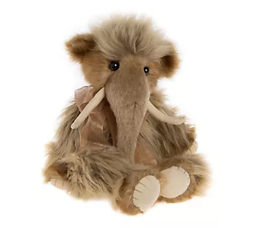 Charlie Bears Tusk 15" Wooly Mammoth Plush with Large Tusks 1 377596-charlie-bears-tusk-15-wooly-mammoth-plush-with-large-tusks-1.webp
