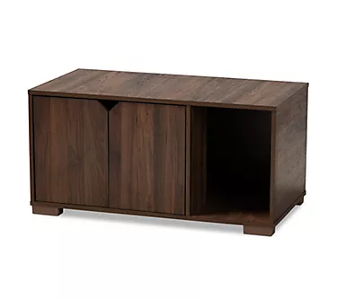 Baxton Studio Contemporary Wood Cat Litter BoxHouse