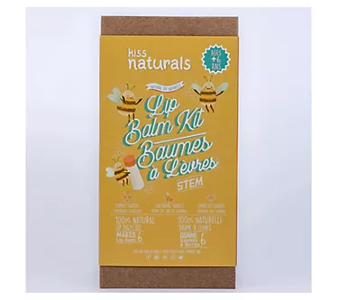 Kiss Naturals Lip Balm Making - Make 6 Lip Balms