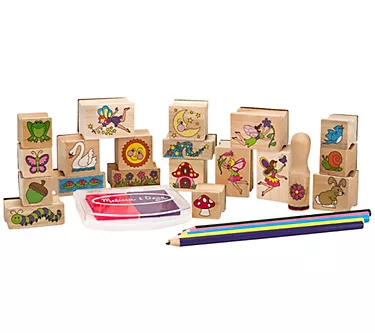 Melissa & Doug Stamp-A-Scene - Fairy Garden