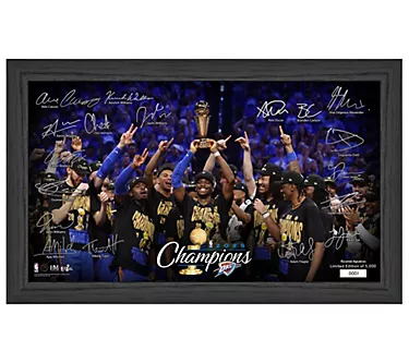 Highland Mint Oklahoma City Thunder 2025 NBA Champs Frame 1 378240-highland-mint-oklahoma-city-thunder-2025-nba-champs-frame-1.webp