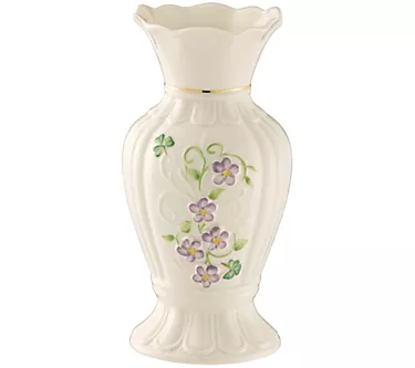 Belleek Pottery Irish Flax Vase