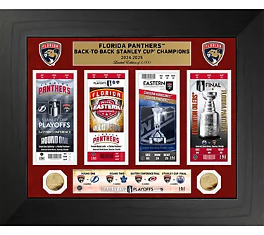 378335-highland-mint-florida-panthers-deluxe-2025-champ-ticket-frame-1.webp