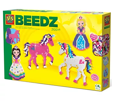 SES Creative Beedz Art Kit - Unicorns & Princesses