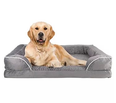 Lavish Home Orthopedic Dog Bed with Removable Washable Cover