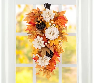 378489-glitzhome-28-h-fall-harvest-lotus-berries-and-pods-swag-1.webp