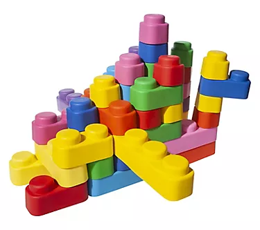 Little Tikes: Soft Blocks - 71 Piece Set,Safe Building Toys