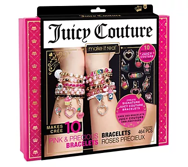 Make It Real Juicy Couture Pink & Precious Bracelet Kit