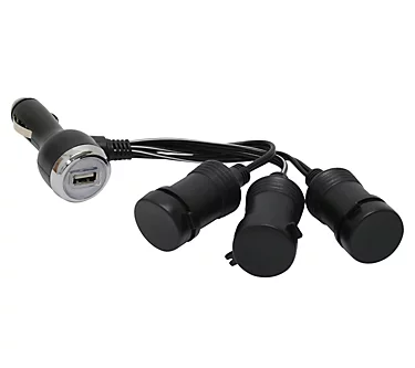 MobileSpec 4-Way 12V/USB Accessory Adapter