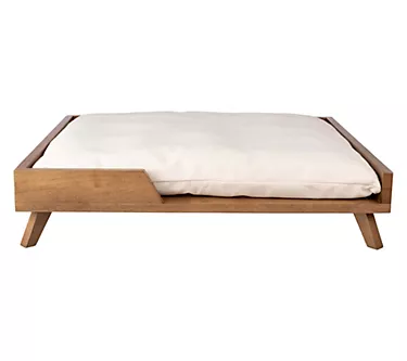 Petmaker Elevated Dog Bed with Frame and Soft Cushion