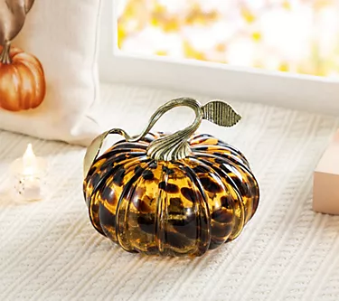 Glitzhome 6"D Amber Dots Glass Halloween Harvest Pumpkin 1 378699-glitzhome-6-d-amber-dots-glass-halloween-harvest-pumpkin-1.webp