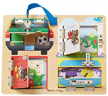 Melissa & Doug Locks & Latches Board