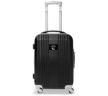Denco NHL 21 Inch Carry-On Hard Case Two-Tone Spinner Gray