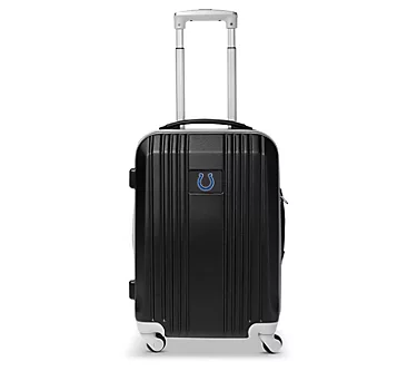 Denco NFL 21 Inch Carry-On Hardcase 2-Tone Spinner Gray