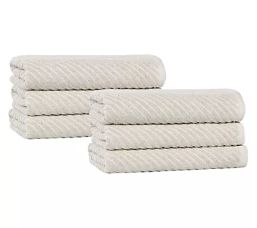 Superior Amelia Viscose Cotton Blend 2-Piece Hand Towel Set
