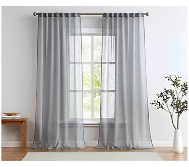 Cannon Sheer 50x96 Window Panel Pair