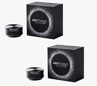 Anything Speaker Set of 2 Sound Conduction Speakers