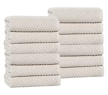 Superior Amelia Viscose Cotton Blend 2-Piece Face Towel Set