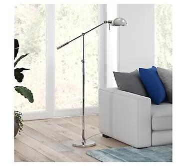Hudson&Canal Dexter Height Adjustable/Tilting Floor Lamp