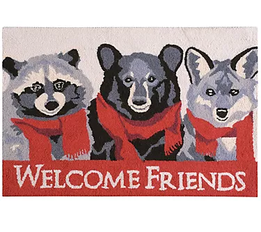 C&F Home Welcome Friends Rug