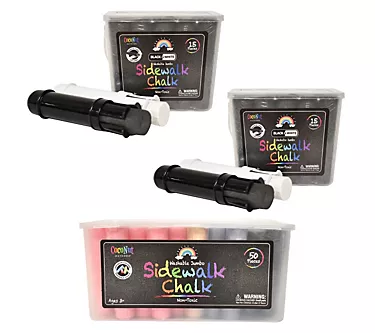 CocoNut Outdoor Assorted & Black/White Chalk Bucket Sets