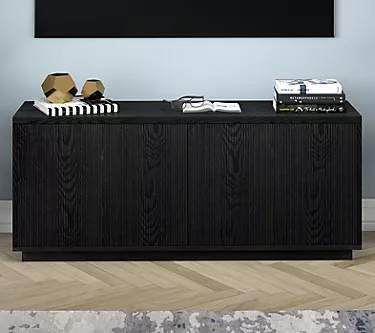 Hudson&Canal Hanson Rectangular TV Stand for TV's up to 65"