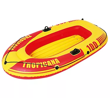 Pool Central Red and Yellow Tropicana 72-Inch Single Boat