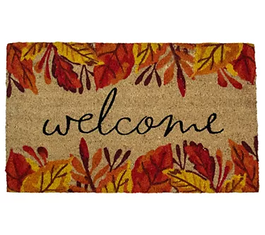Northlight Rectangular Natural Coir Doormat 18"x 30"