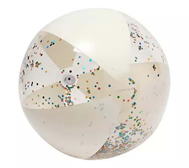Sunnylife Inflatable Beach Ball, Confetti Pool& Water Toy