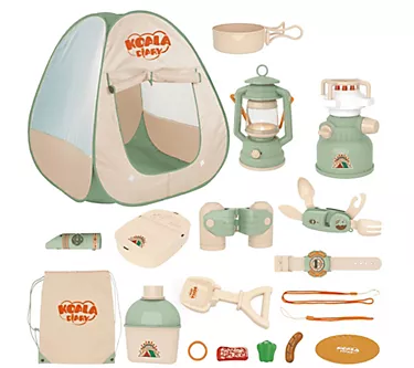 Contixo Kids Camping Set, Play Tent & Accessories